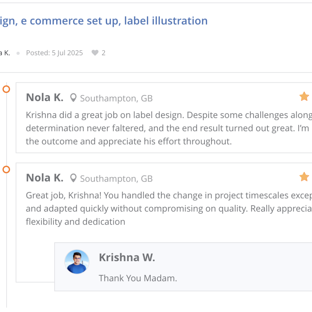 Label Design With illustrator & Squirespace Website Design