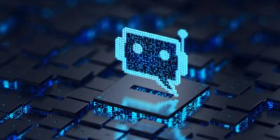 Big data. Information concept. 3D render